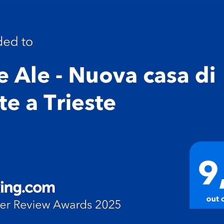 Due Ale - Nuova casa di corte a Trieste Exterior foto