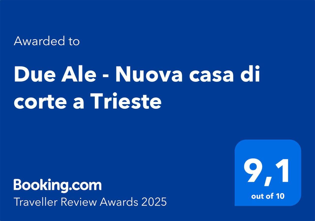Due Ale - Nuova casa di corte a Trieste Exterior foto